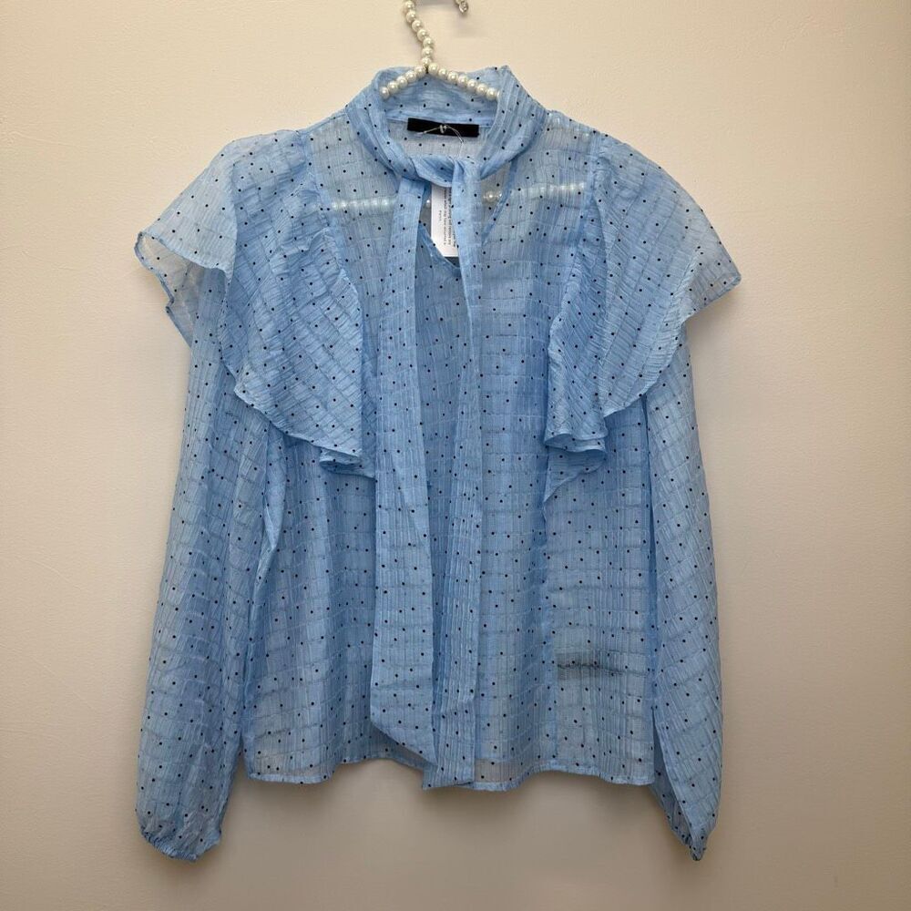 V by Very Ruffle Blouse 💚 - Picture 2 of 7
